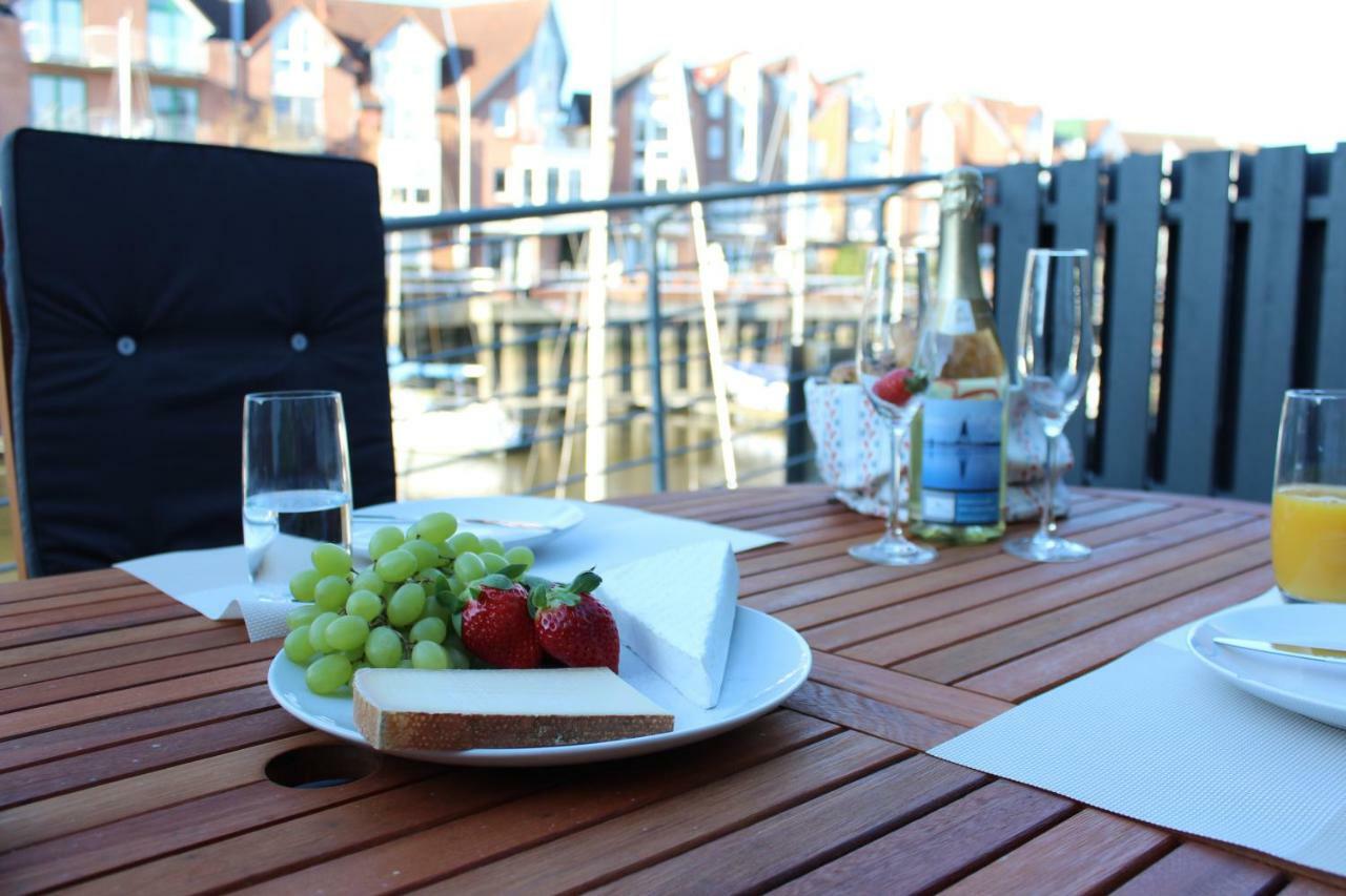 Ferienhaus Hafenzeit Cuxhaven Bagian luar foto