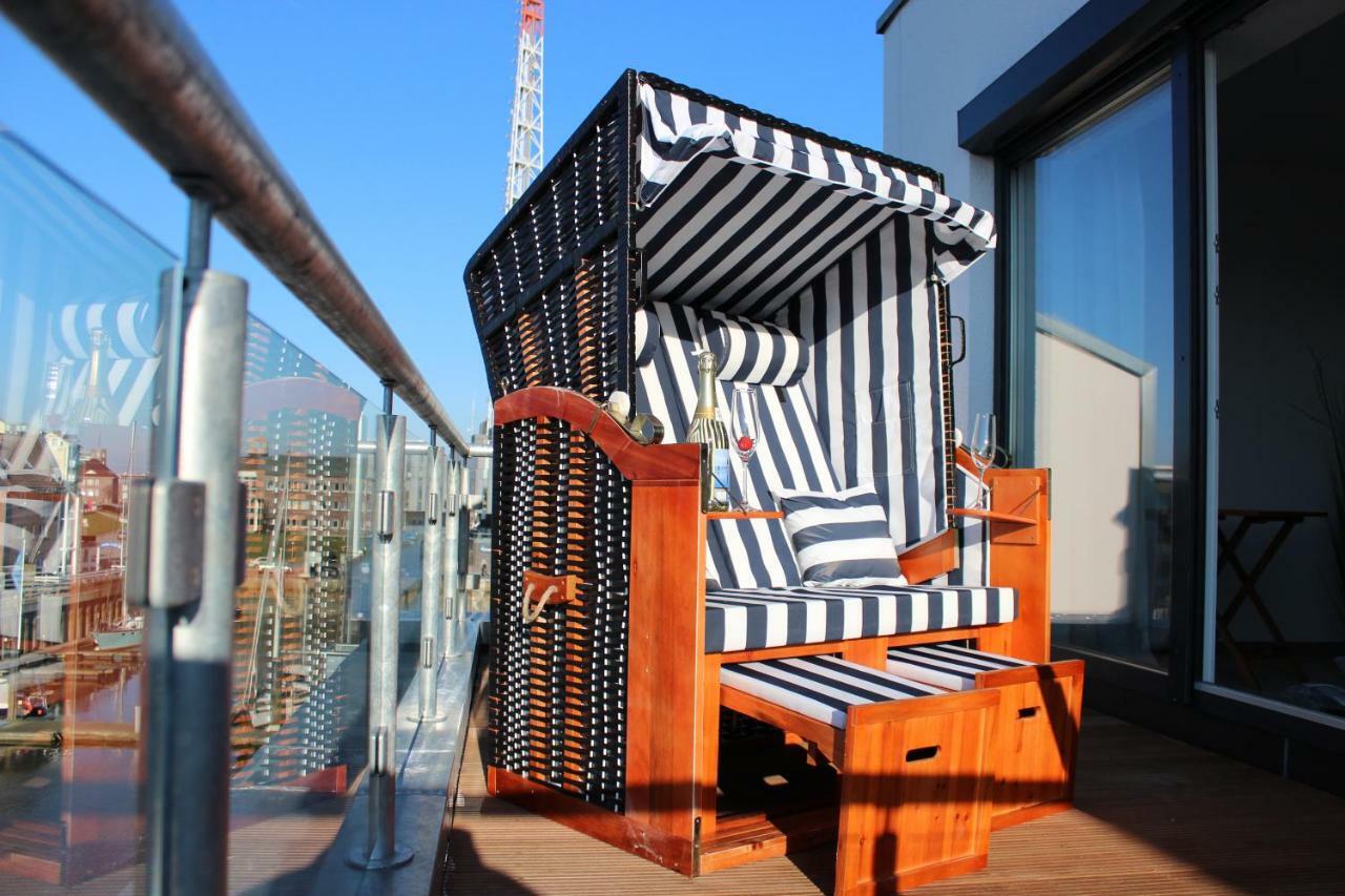 Ferienhaus Hafenzeit Cuxhaven Bagian luar foto